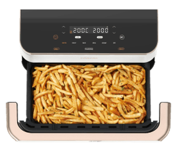 Cosori Air Fryer Dual Blaze TwinFry biały kosz ceramiczny 10L - 1603346 - zdjęcie 4